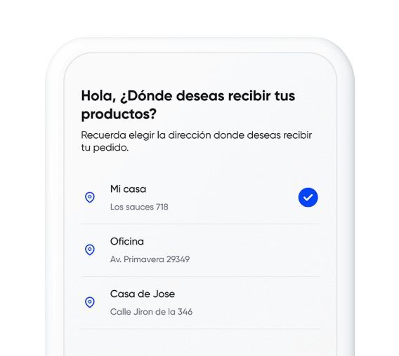 Ingresa tus datos de entrega
